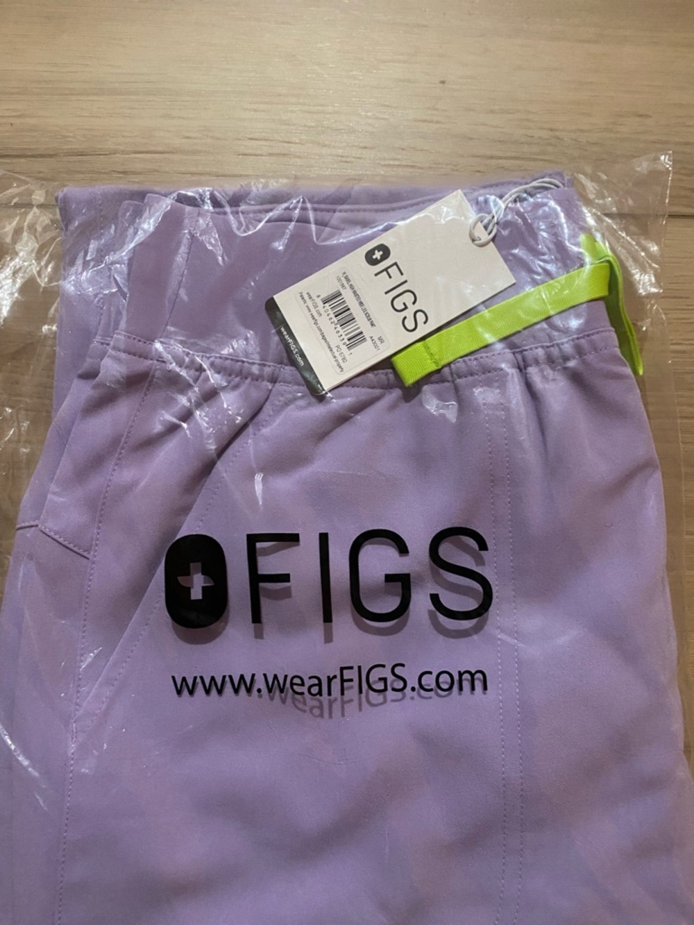 FIGS Lavender Dew High Waisted Isabel Wide Leg Scrub Pants